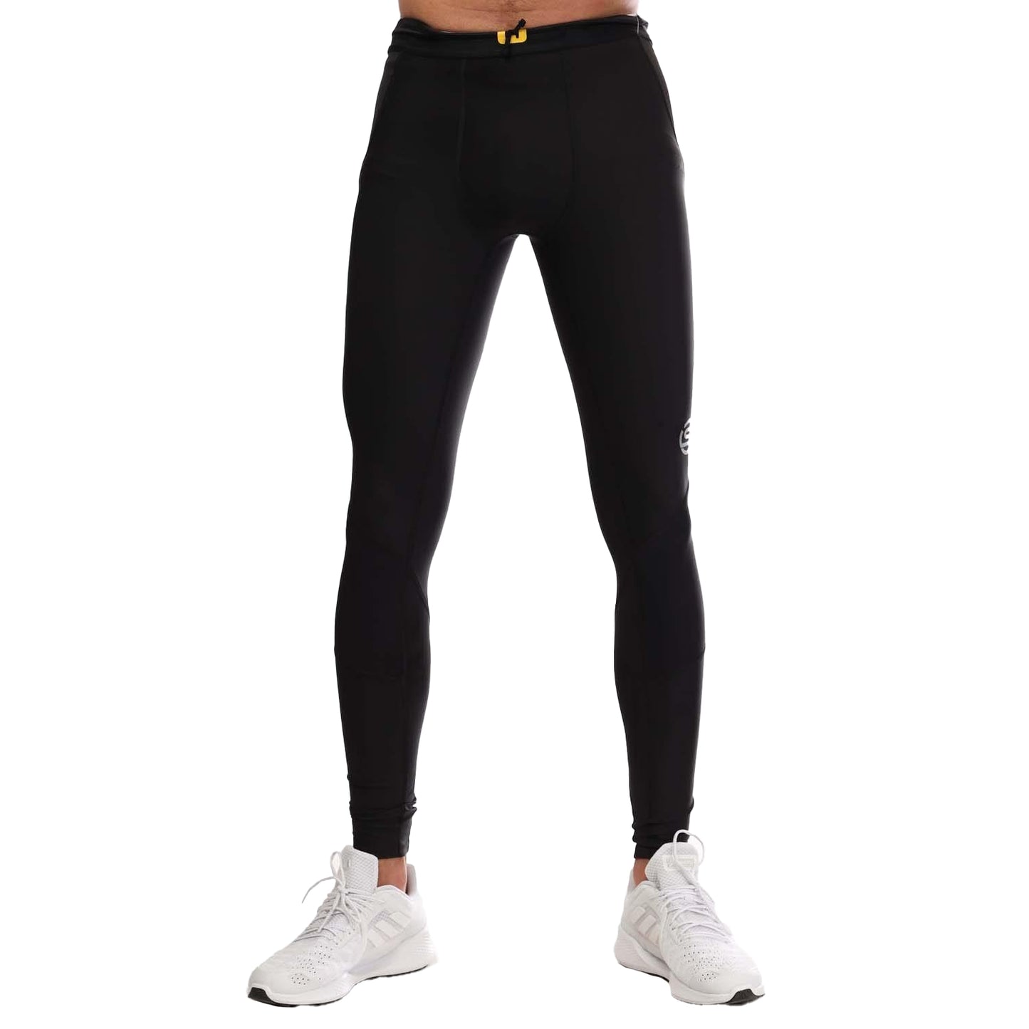 Black - Front - Skins Mens Series-3 Long Tights