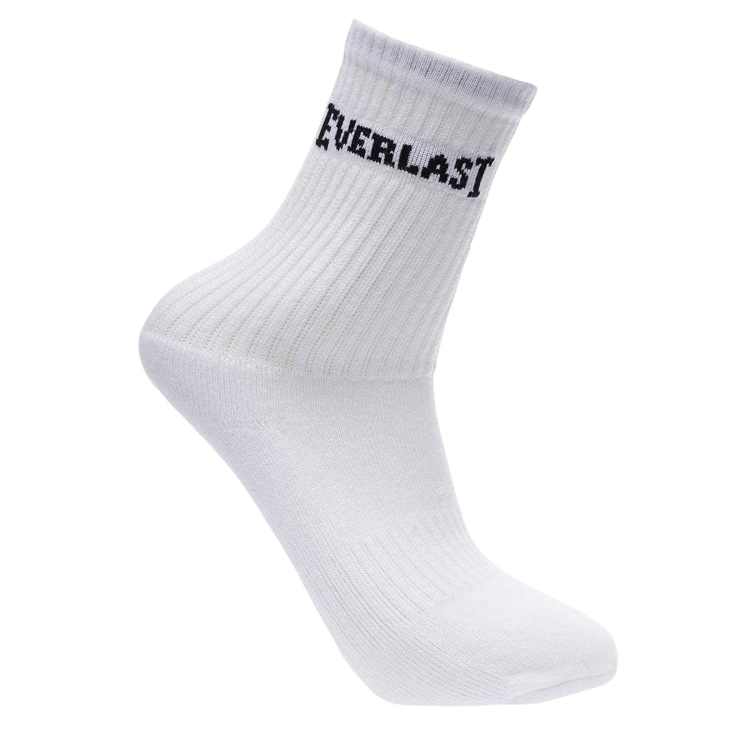 White - Back - Everlast Childrens-Kids Crew Socks (Pack of 3)
