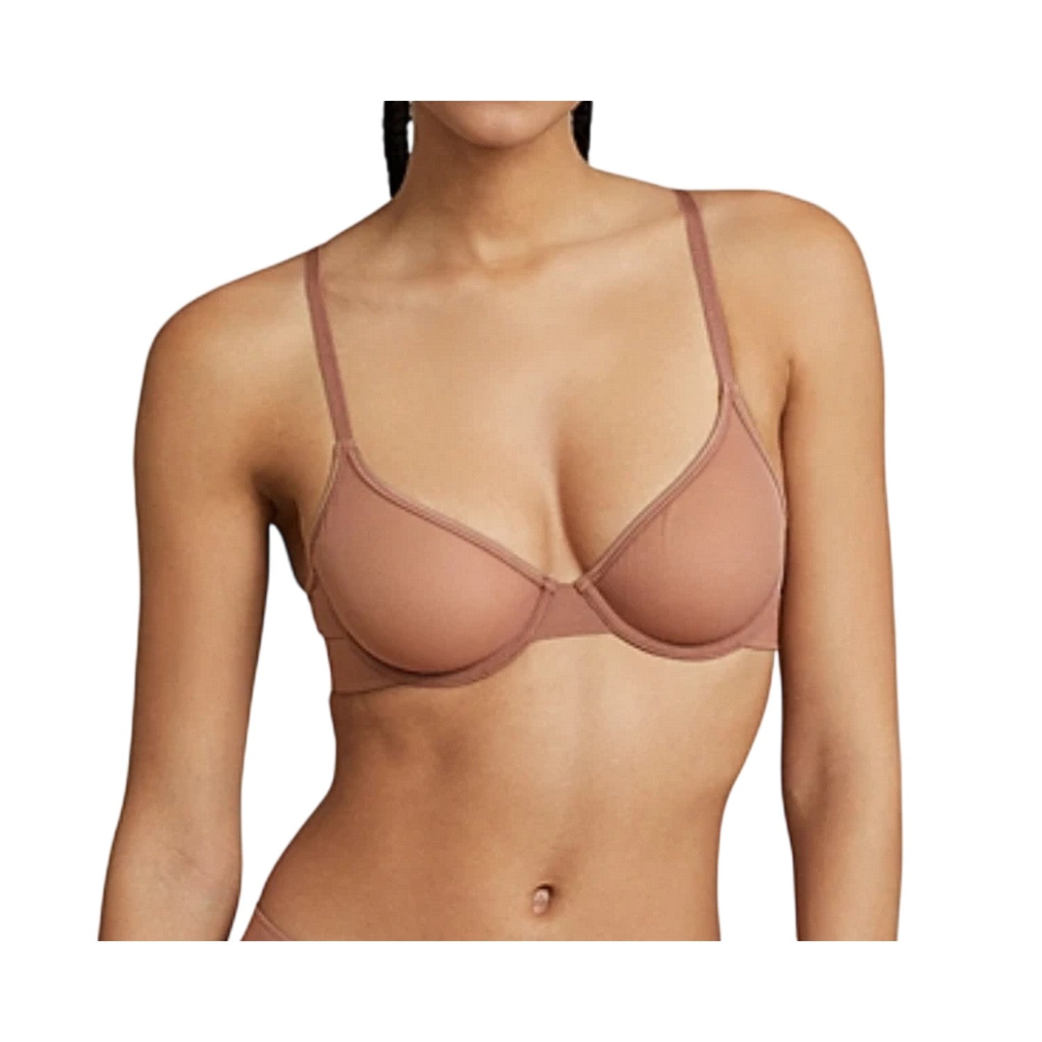 Terracotta - Lifestyle - Ralph Lauren Womens-Ladies Polo Mesh Breathable Bra