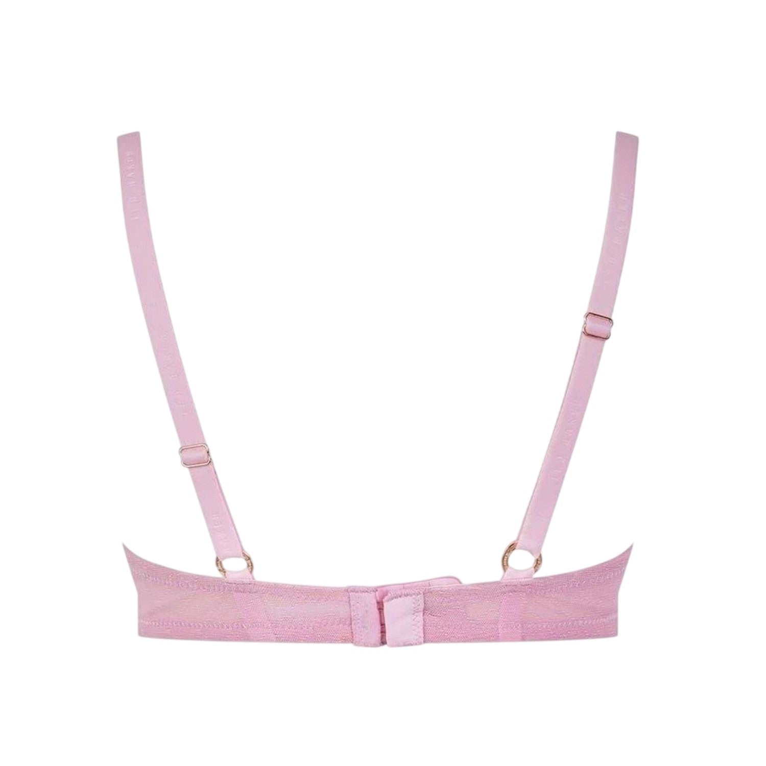 Pink - Back - Ted Baker Womens-Ladies Floral Push Up Bra
