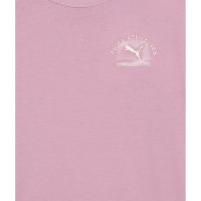 Pink - Lifestyle - Puma Childrens-Kids Class Relaxed Fit T-Shirt