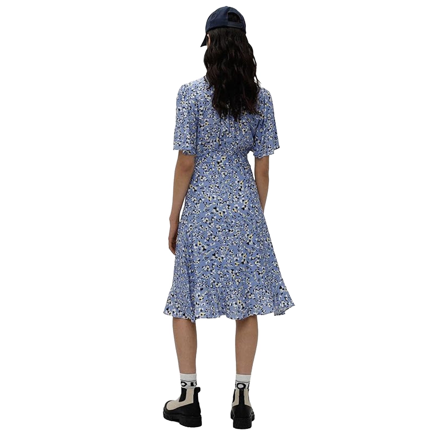 Multicoloured - Back - Hugo Womens-Ladies Kerbati 1 Dress