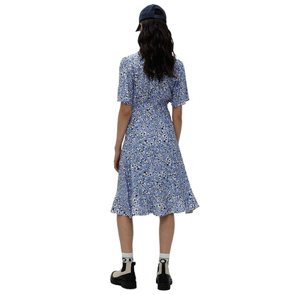 Multicoloured - Back - Hugo Womens-Ladies Kerbati 1 Dress