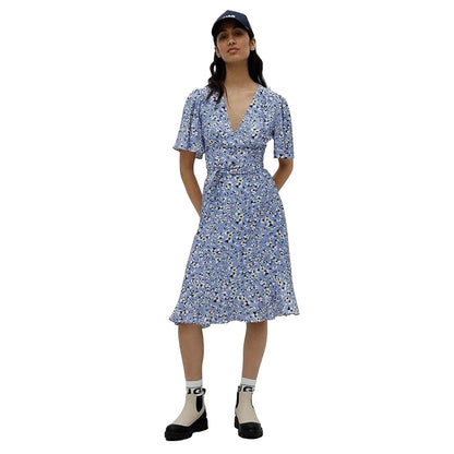 Multicoloured - Side - Hugo Womens-Ladies Kerbati 1 Dress