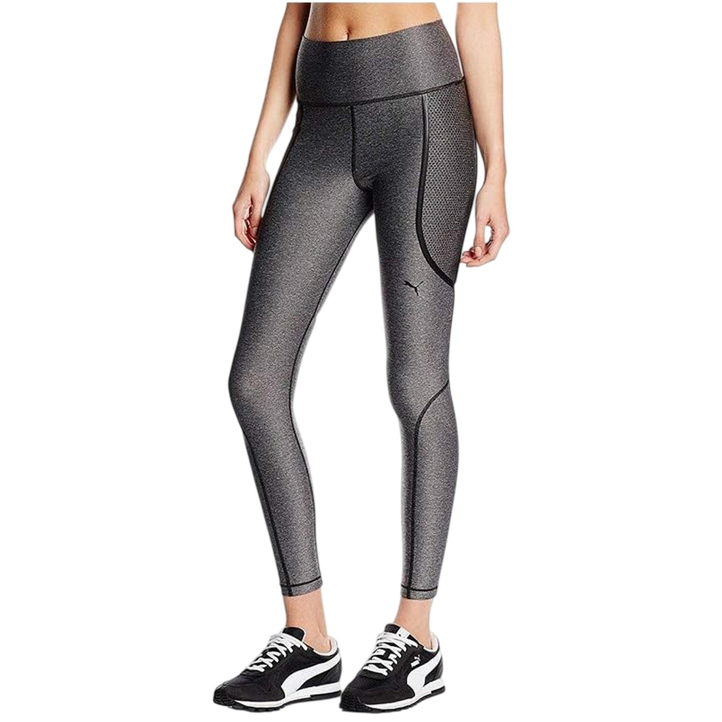 Grey - Lifestyle - Puma Womens-Ladies Performance Tight Leggings