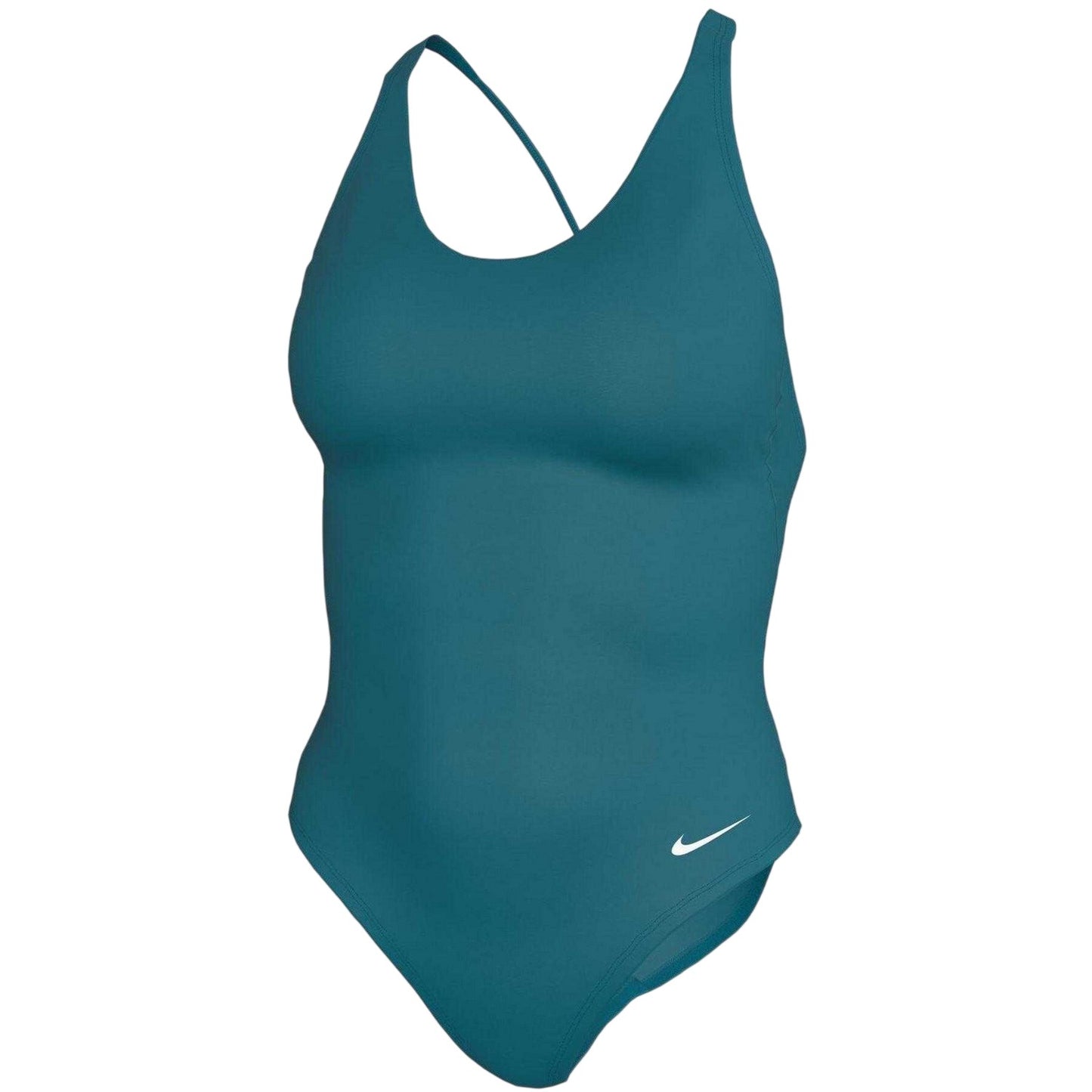 Abyss Blue - Side - Nike Womens-Ladies Effortless One Piece Swimsuit