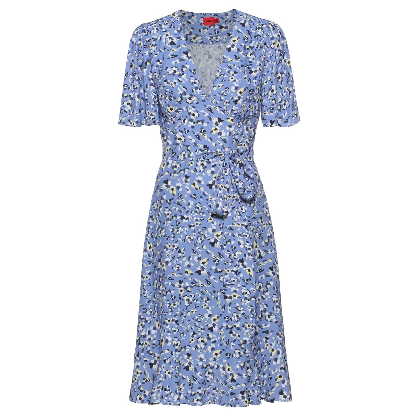 Multicoloured - Front - Hugo Womens-Ladies Kerbati 1 Dress