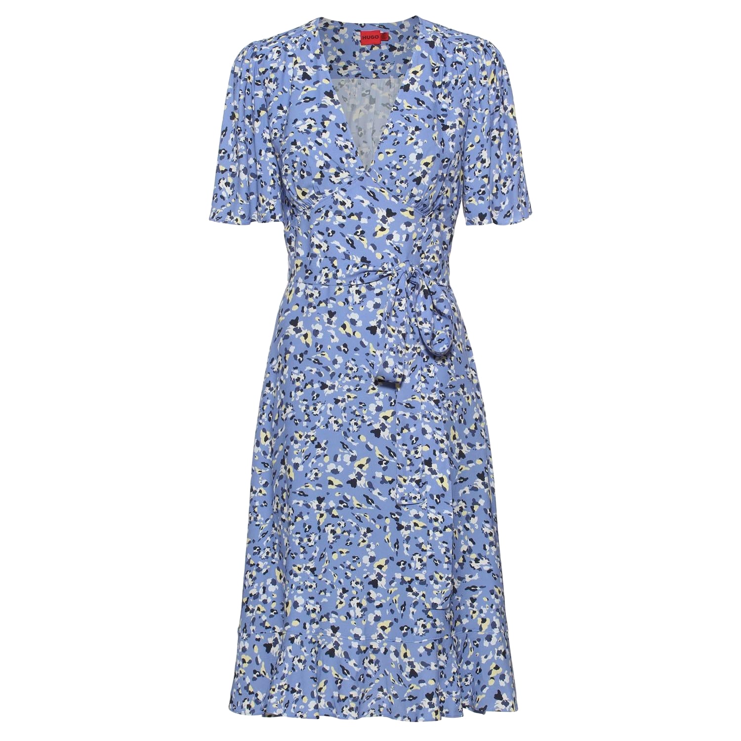 Multicoloured - Front - Hugo Womens-Ladies Kerbati 1 Dress