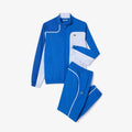 Blue - Front - Lacoste Mens Colour Block Tennis Tracksuit