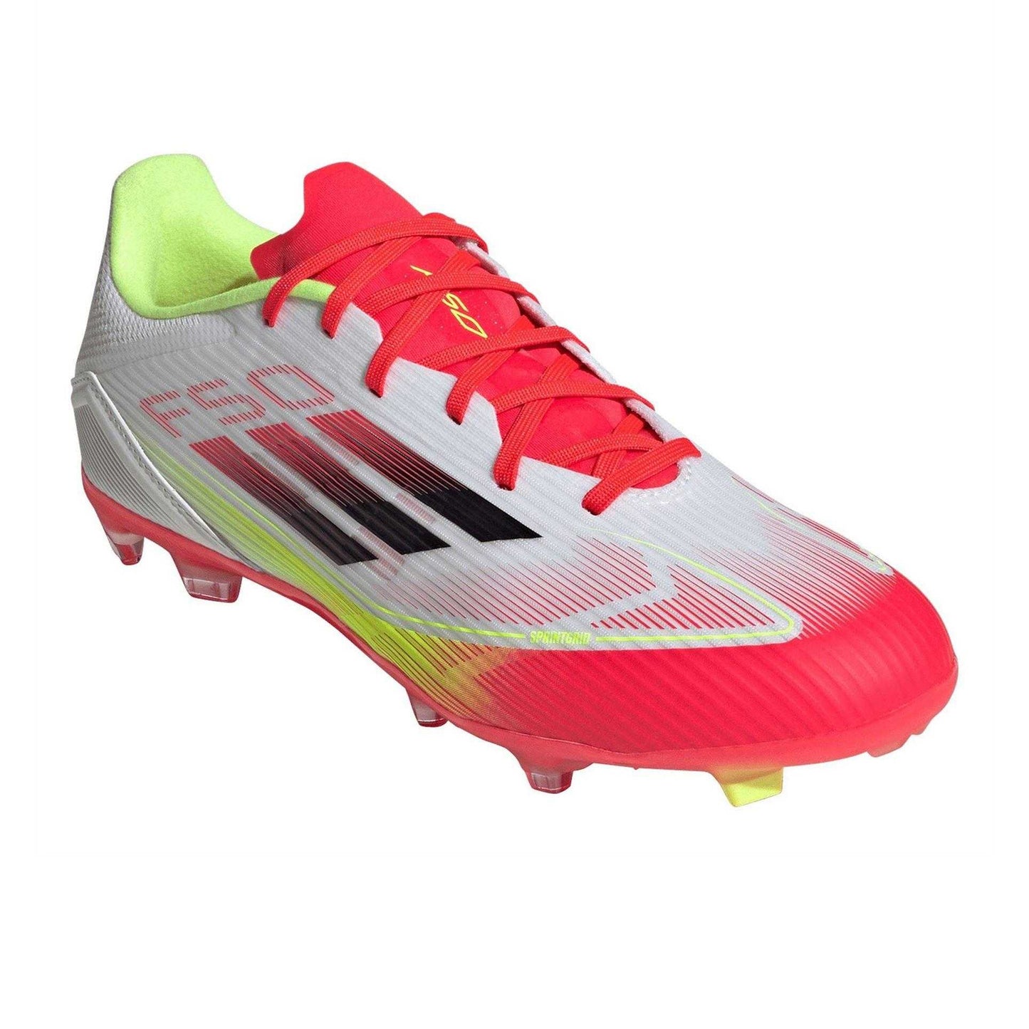 White - Lifestyle - Adidas Mens F50 League Firm Ground Football Boots