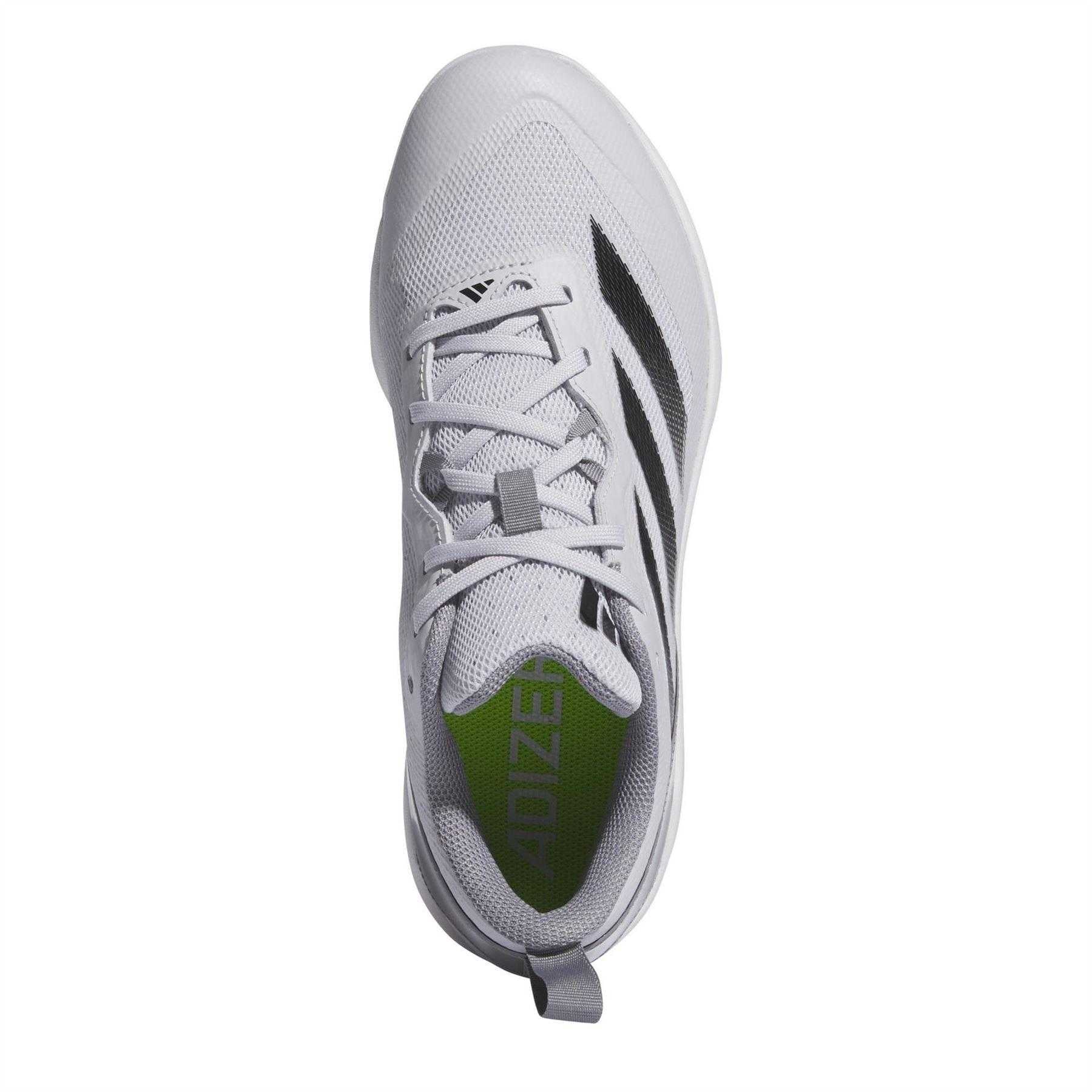 Light Grey - Pack Shot - Adidas Womens-Ladies Instinct Mesh Athletic Shoe Spikes