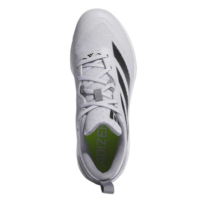 Light Grey - Pack Shot - Adidas Womens-Ladies Instinct Mesh Athletic Shoe Spikes