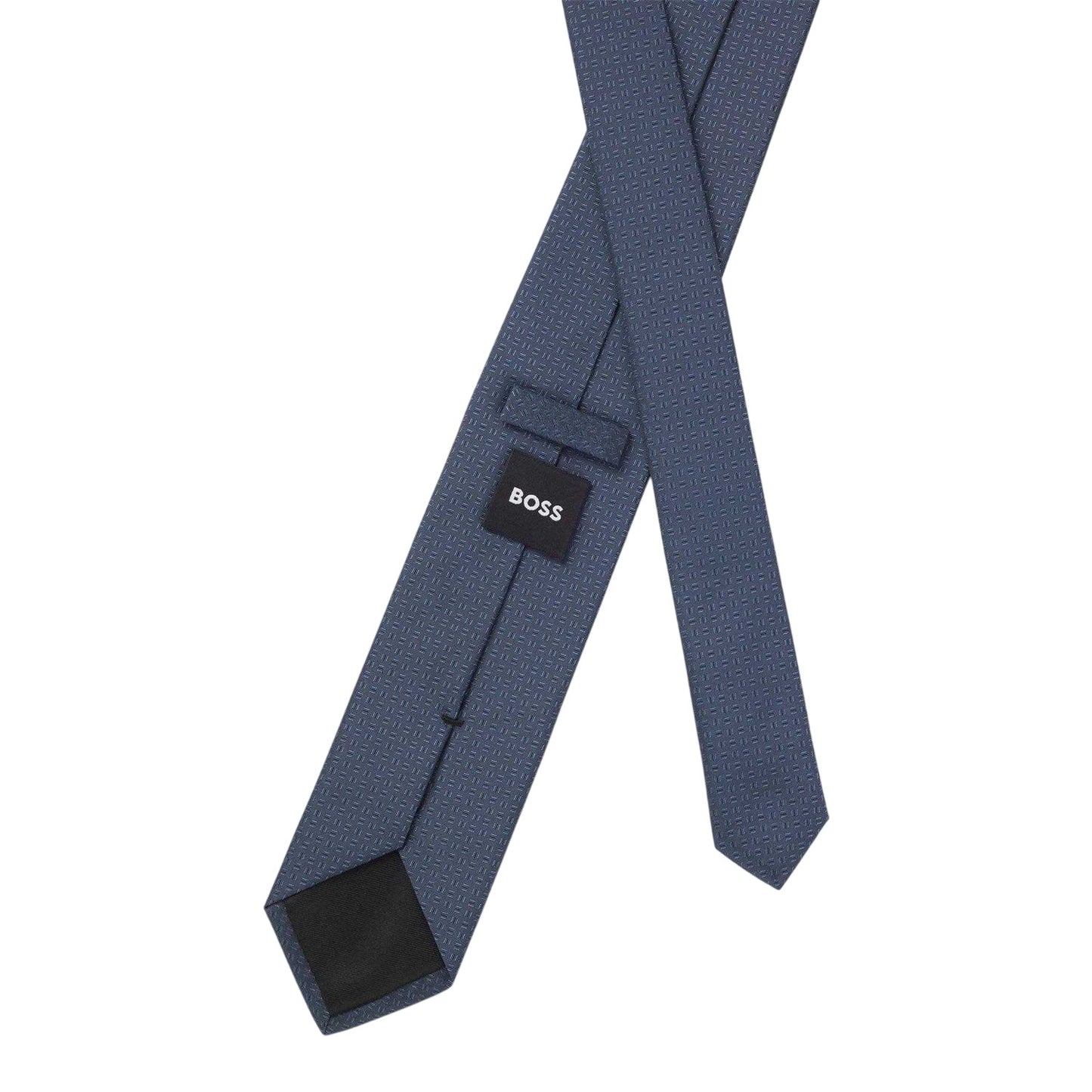 Blue - Lifestyle - Boss Mens Jacquard Tie