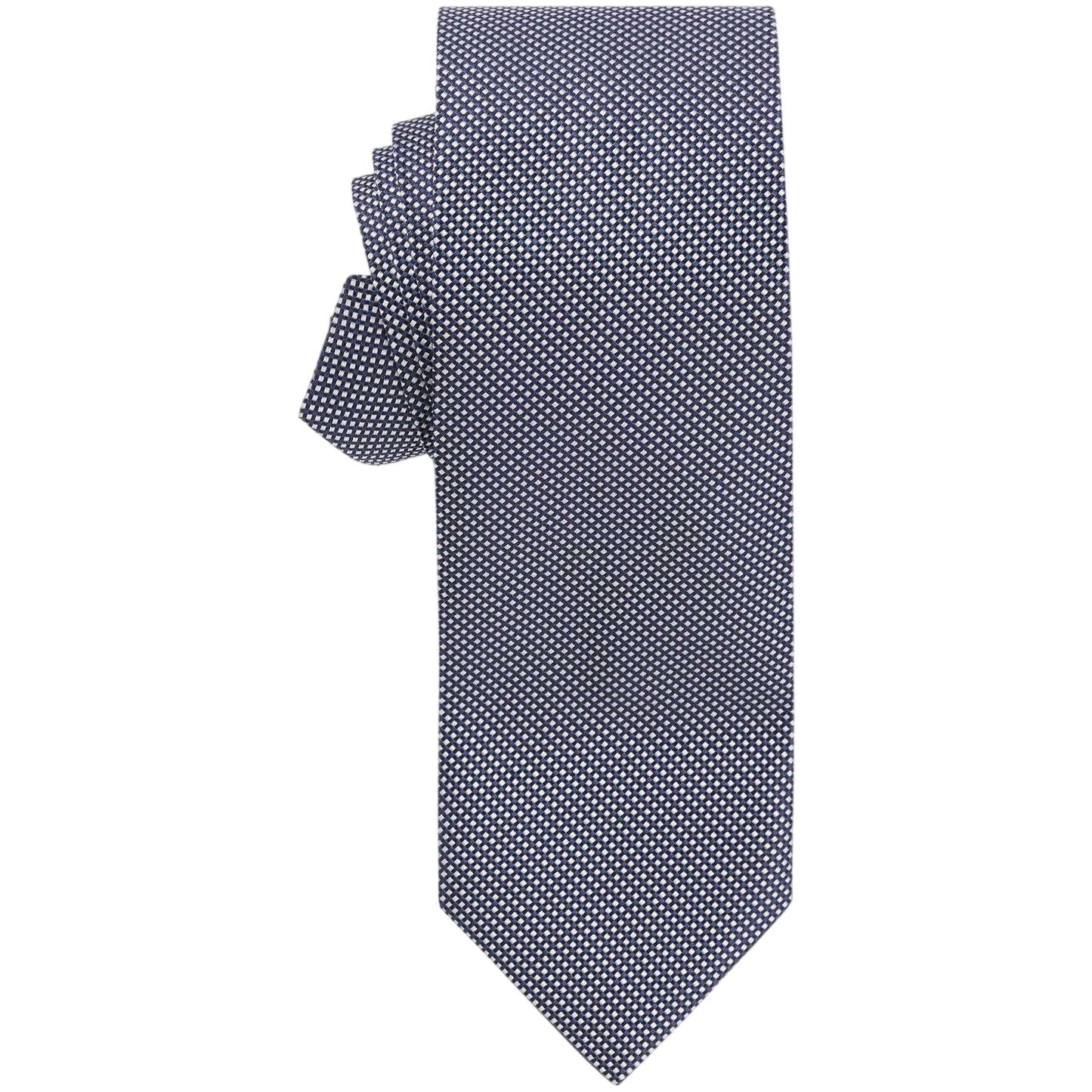 Blue - Lifestyle - Boss Mens Geometric Pattern Silk Formal Tie