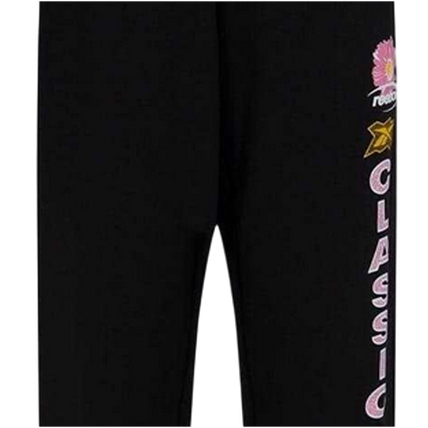 Black - Lifestyle - Reebok Unisex Adult Classic Graphic Print Relaxed Fit Jogging Bottoms