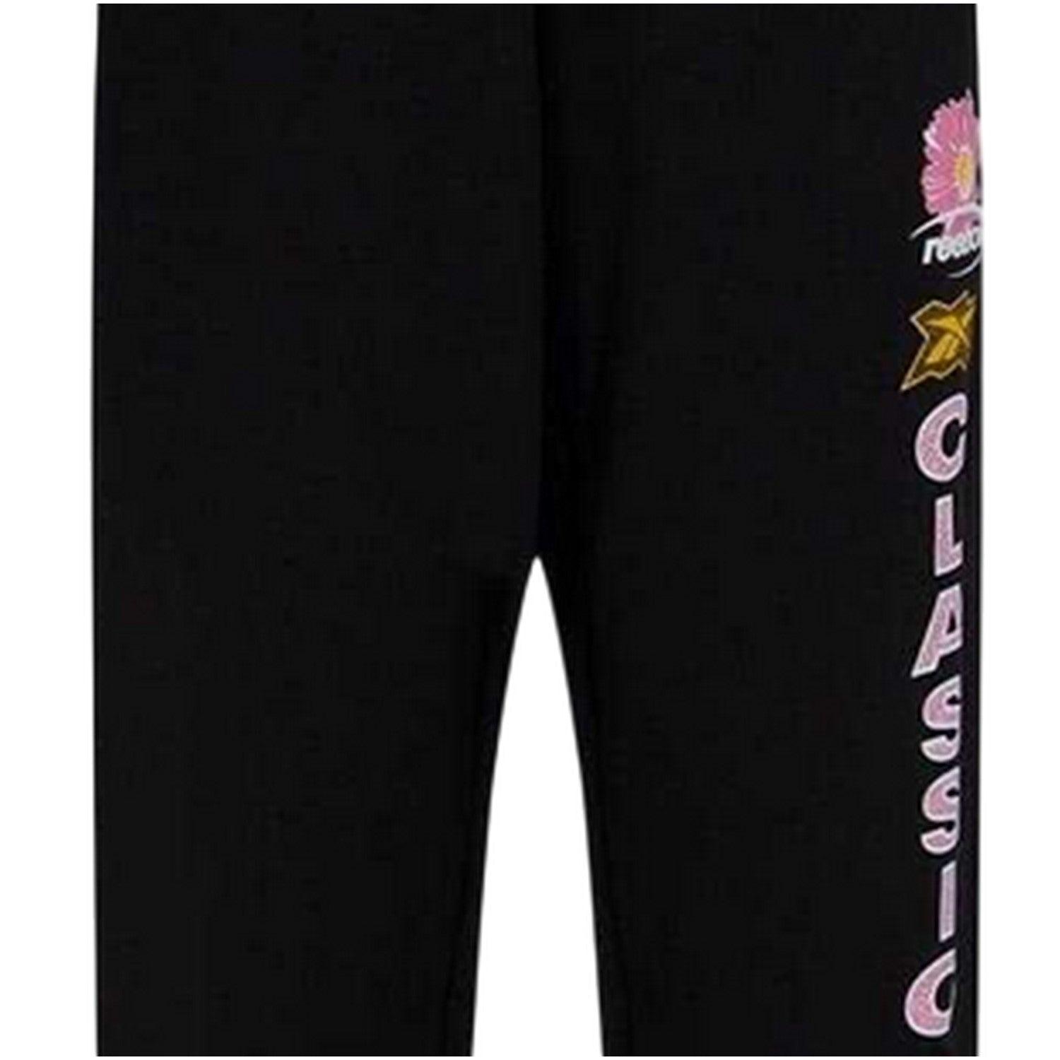 Black - Lifestyle - Reebok Unisex Adult Classic Graphic Print Relaxed Fit Jogging Bottoms