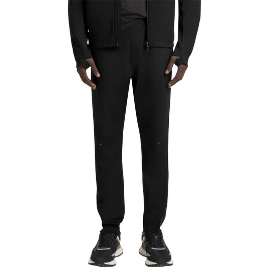 Black - Front - Boss Mens Active Jogging Bottoms