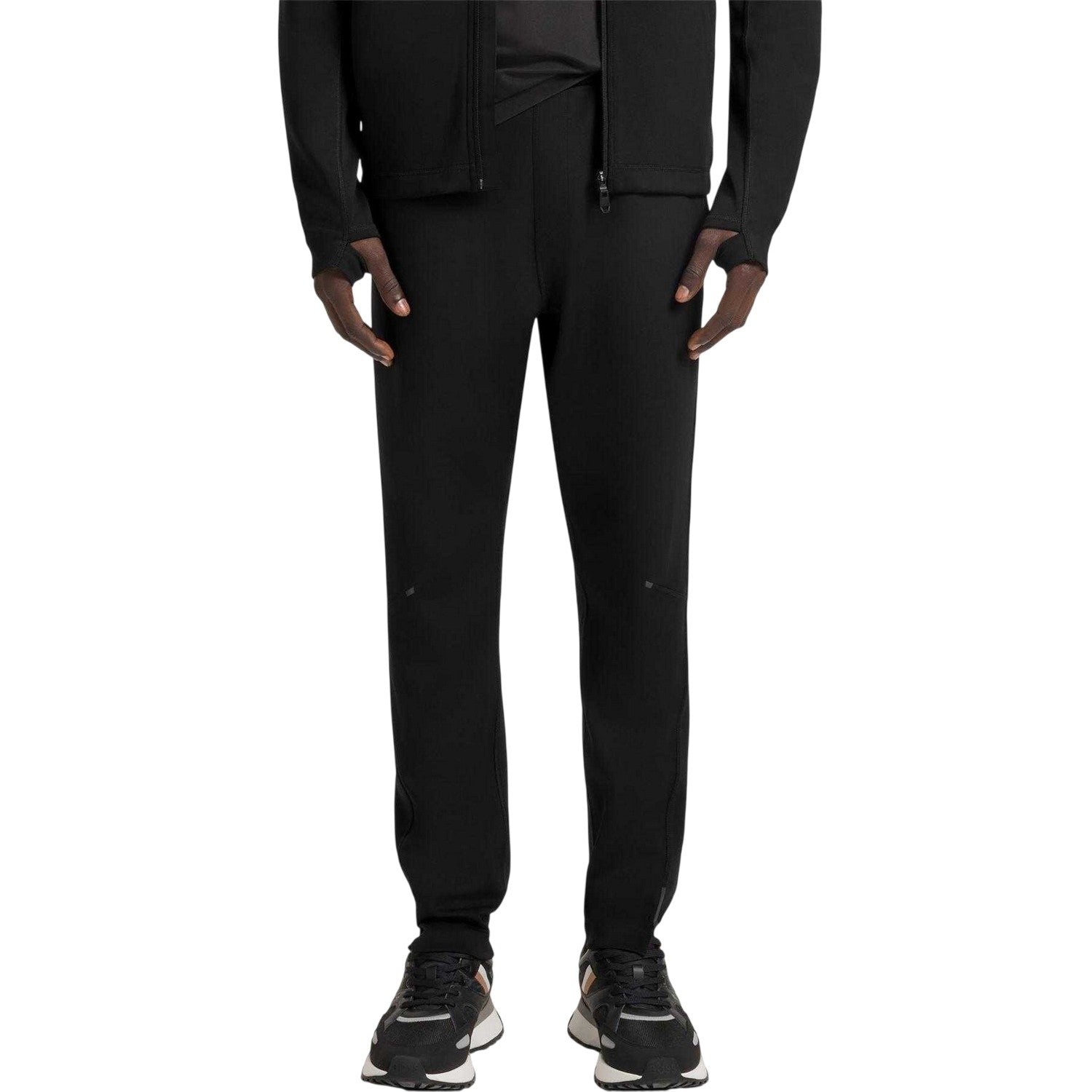 Black - Front - Boss Mens Active Jogging Bottoms