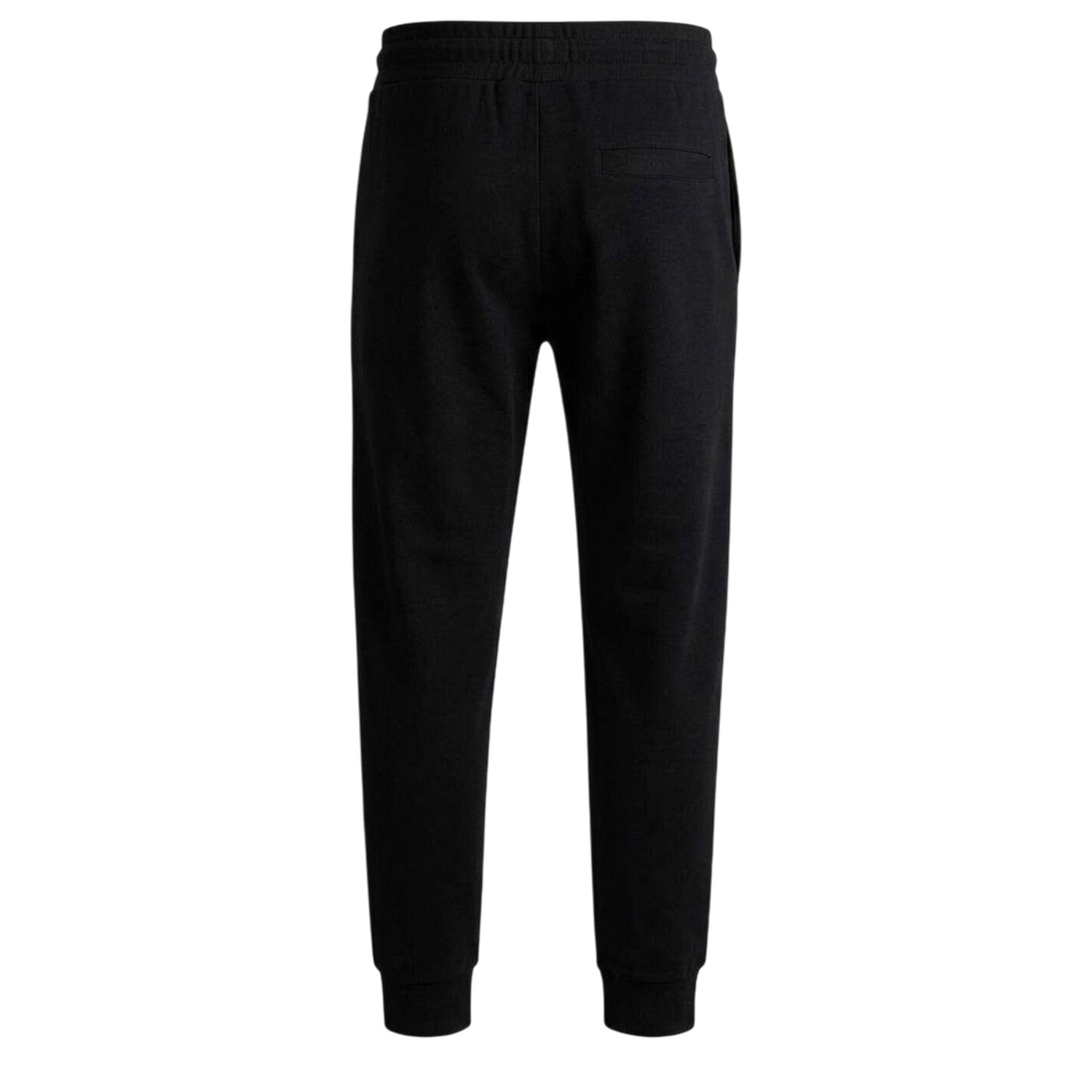 Black - Back - Hugo Boss Mens Cuffed Jogging Bottoms