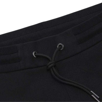 Black - Side - Hugo Boss Mens Cuffed Jogging Bottoms