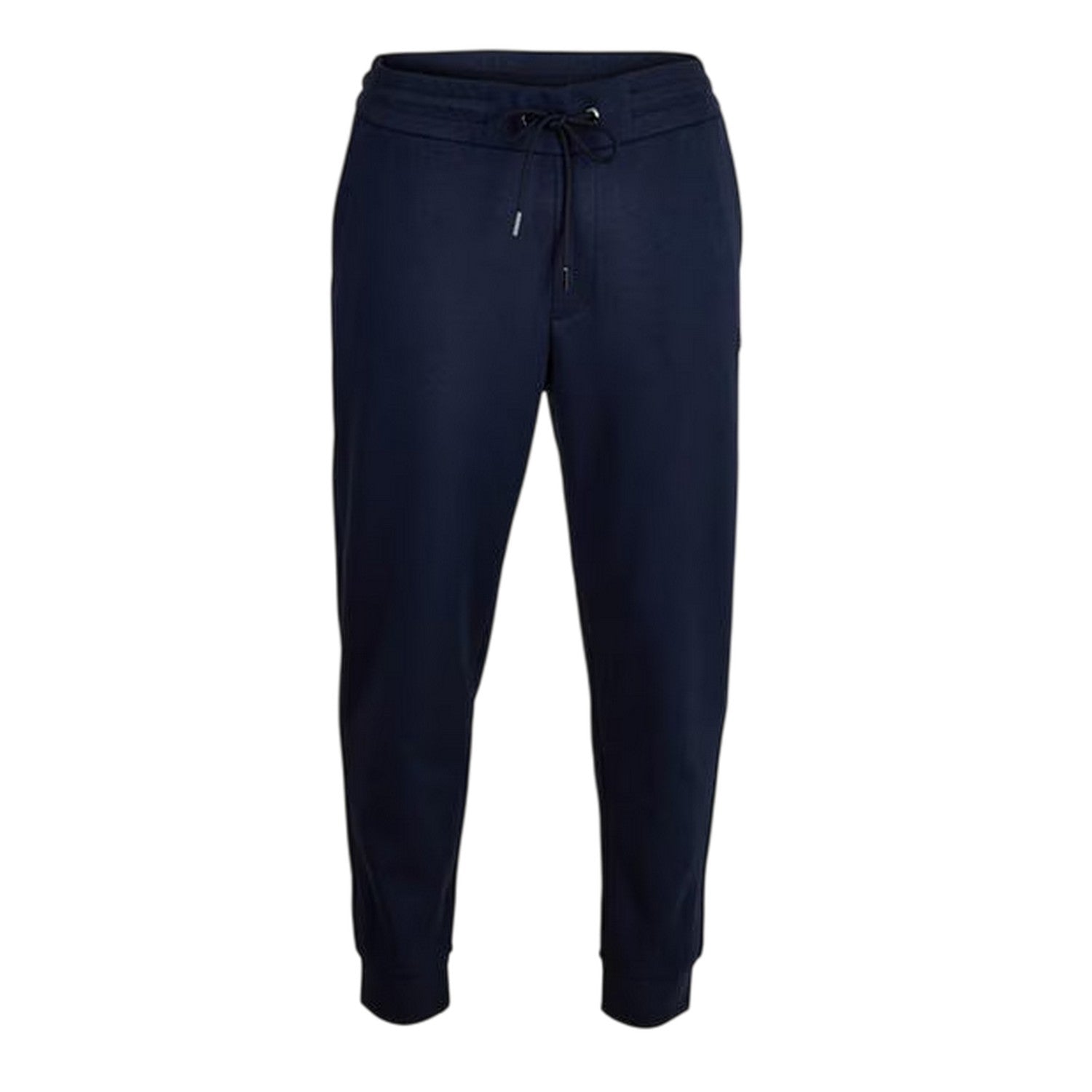 Dark Blue - Front - Hugo Boss Mens Cuffed Jogging Bottoms