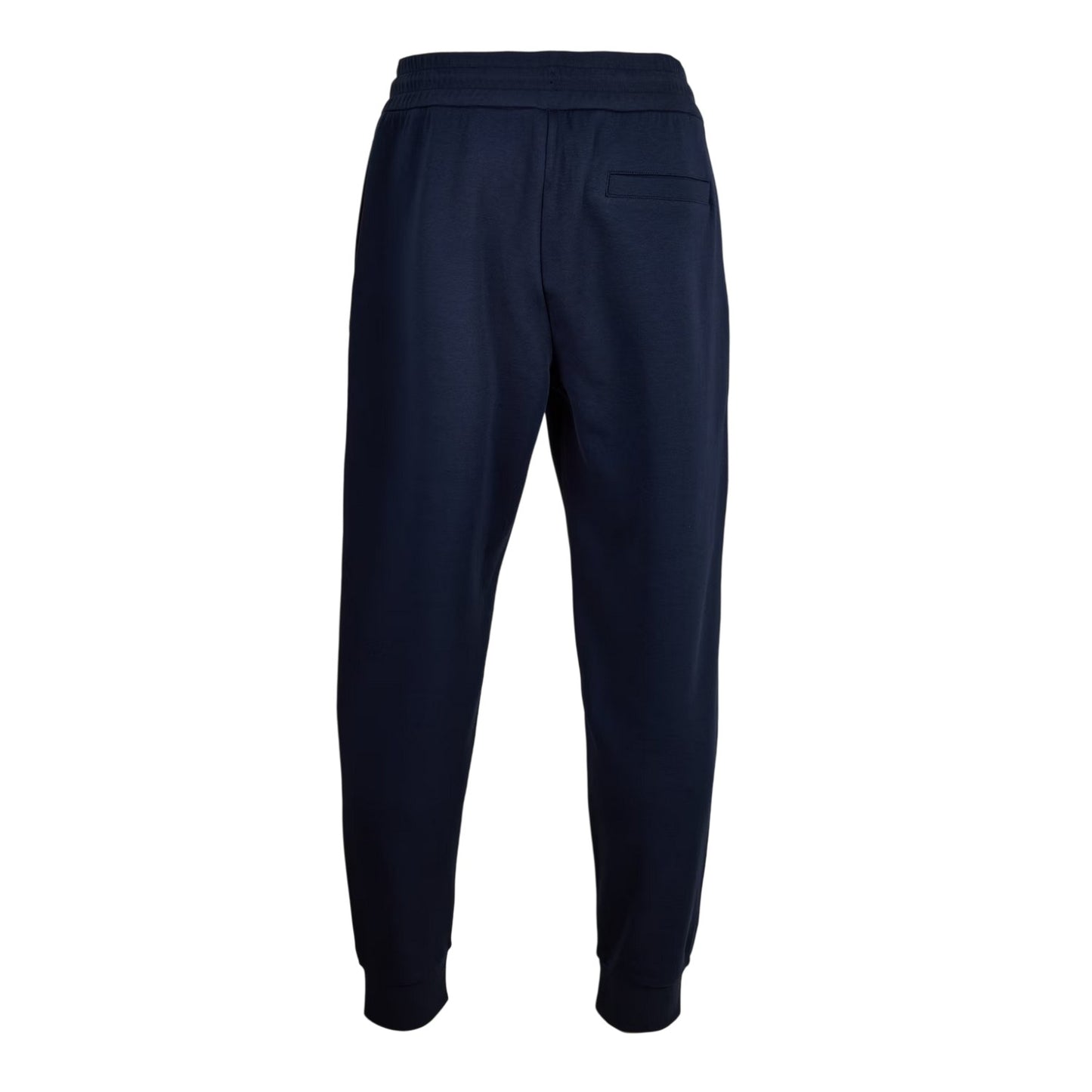 Dark Blue - Back - Hugo Boss Mens Cuffed Jogging Bottoms