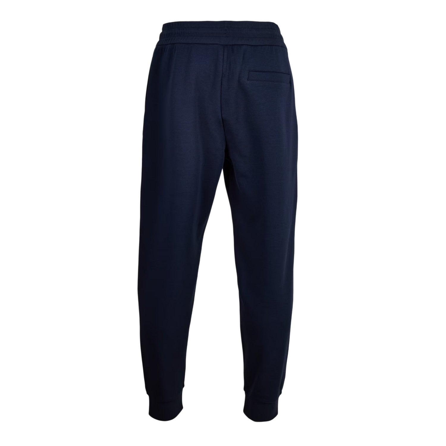 Dark Blue - Back - Hugo Boss Mens Cuffed Jogging Bottoms