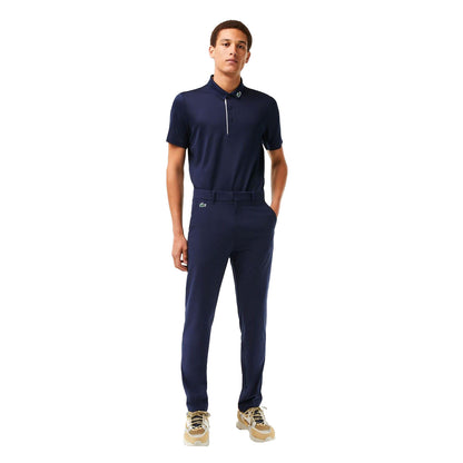 Blue - Lifestyle - Lacoste Mens Stretch Sports Chinos