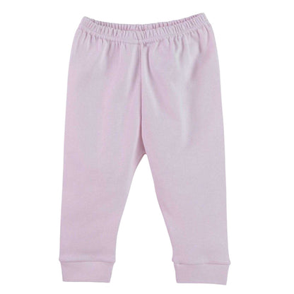 Pink-White - Pack Shot - Baby Gi Baby Angel Wing Crew Neck Top And Trousers Set