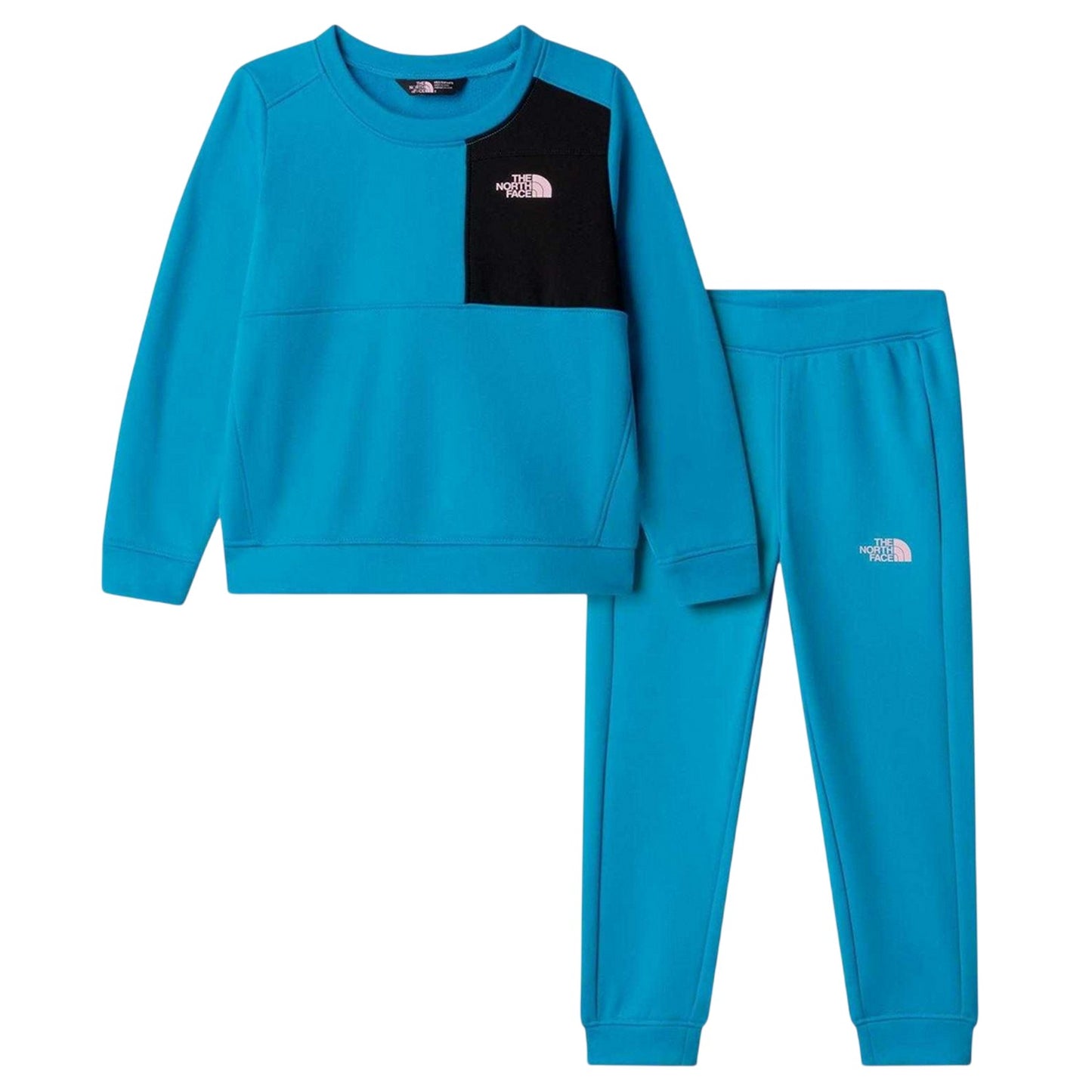 Glacier Blue - Front - The North Face Childrens-Kids Performance Tracksuit Set