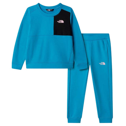 Glacier Blue - Front - The North Face Childrens-Kids Performance Tracksuit Set