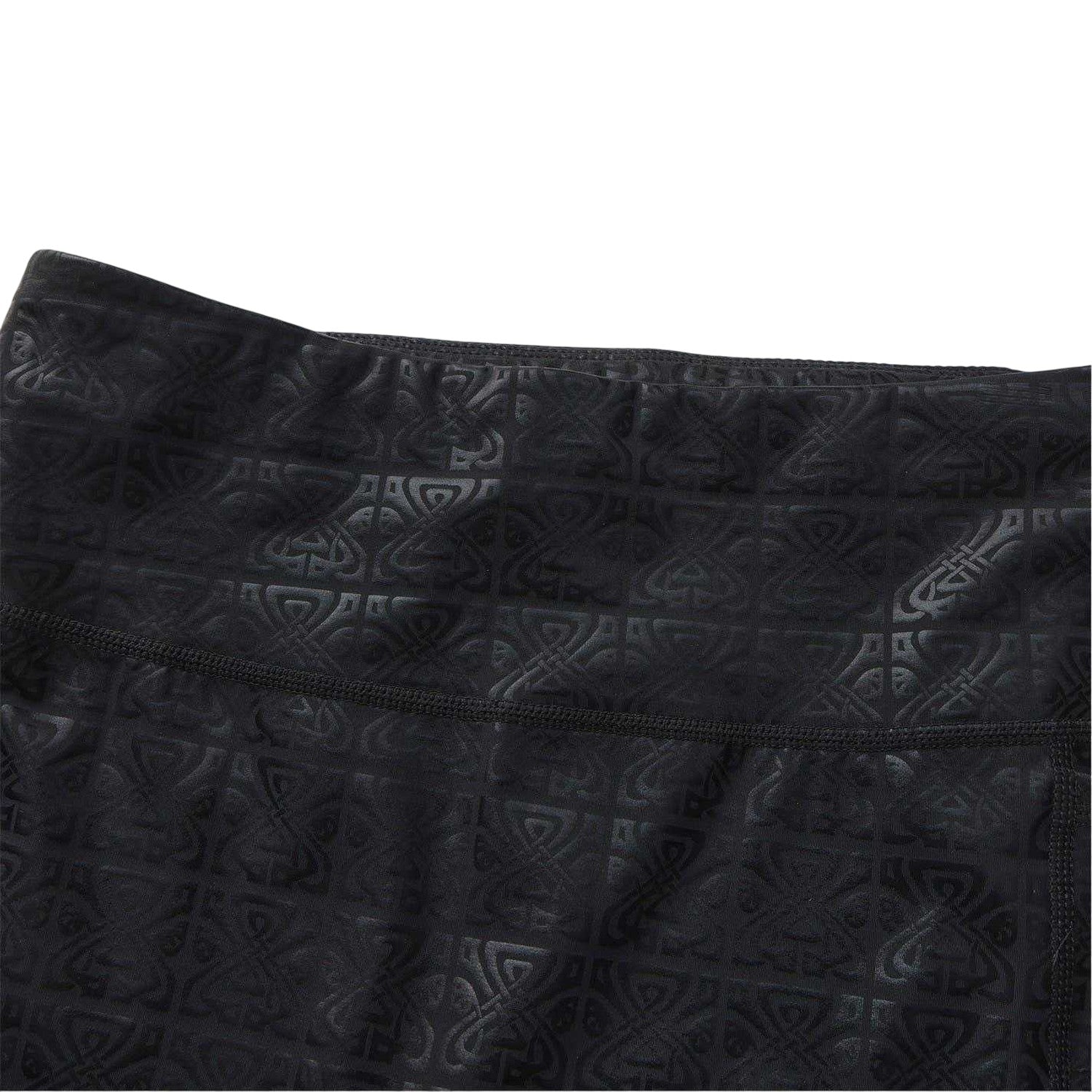 Black - Lifestyle - Biba Womens-Ladies Move Patterned High Rise Leggings