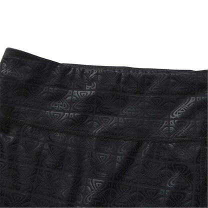 Black - Lifestyle - Biba Womens-Ladies Move Patterned High Rise Leggings