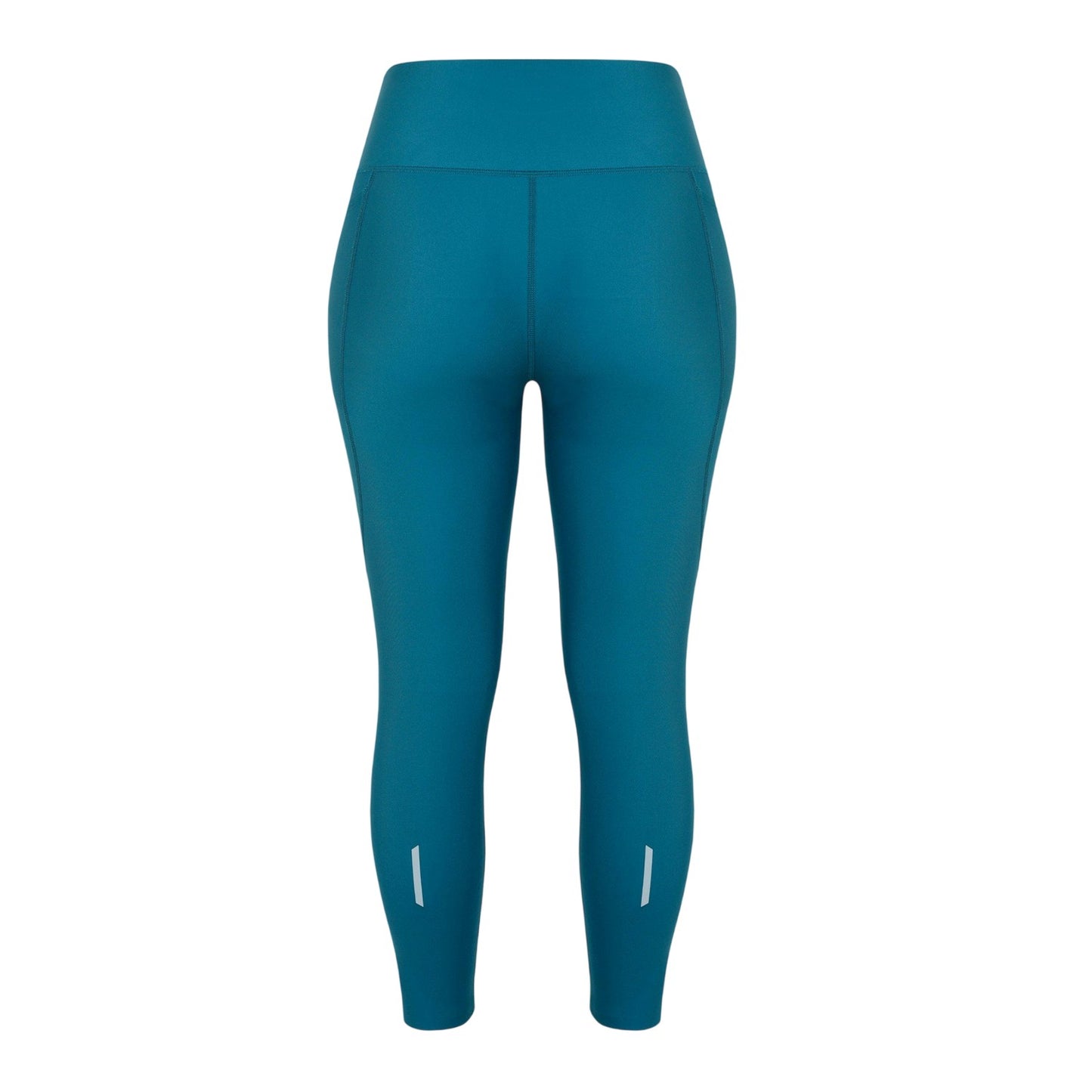 Turquoise - Back - LA Gear Womens-Ladies Reflective Detail High Waist Leggings