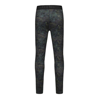 Black - Back - USA Pro Girls Pro Patterned Tight Training Leggings