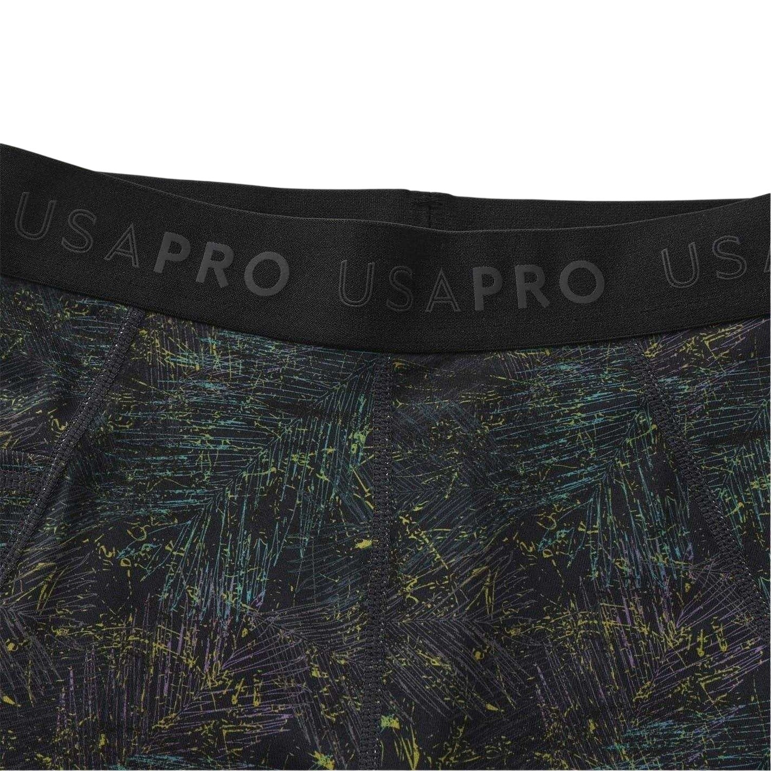 Black - Lifestyle - USA Pro Girls Pro Patterned Tight Training Leggings