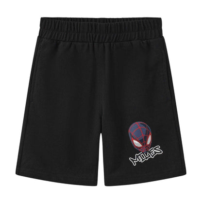 Red-Black - Lifestyle - Spider-Man Childrens-Kids Miles Morales Vest Top Set