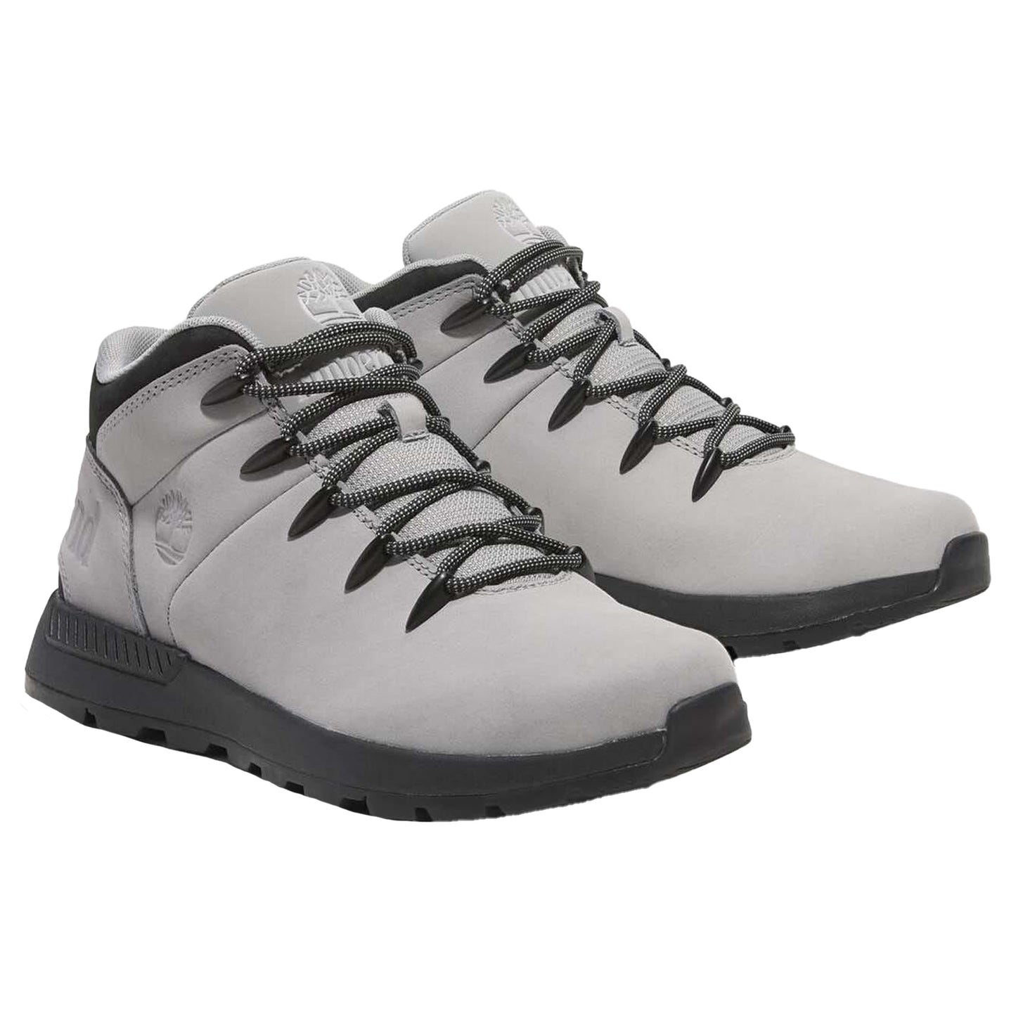 Grey - Front - Timberland Mens Sprint Trekker Leather Mid Cut Boots