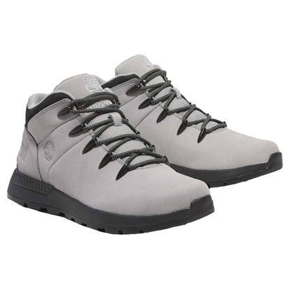 Grey - Front - Timberland Mens Sprint Trekker Leather Mid Cut Boots
