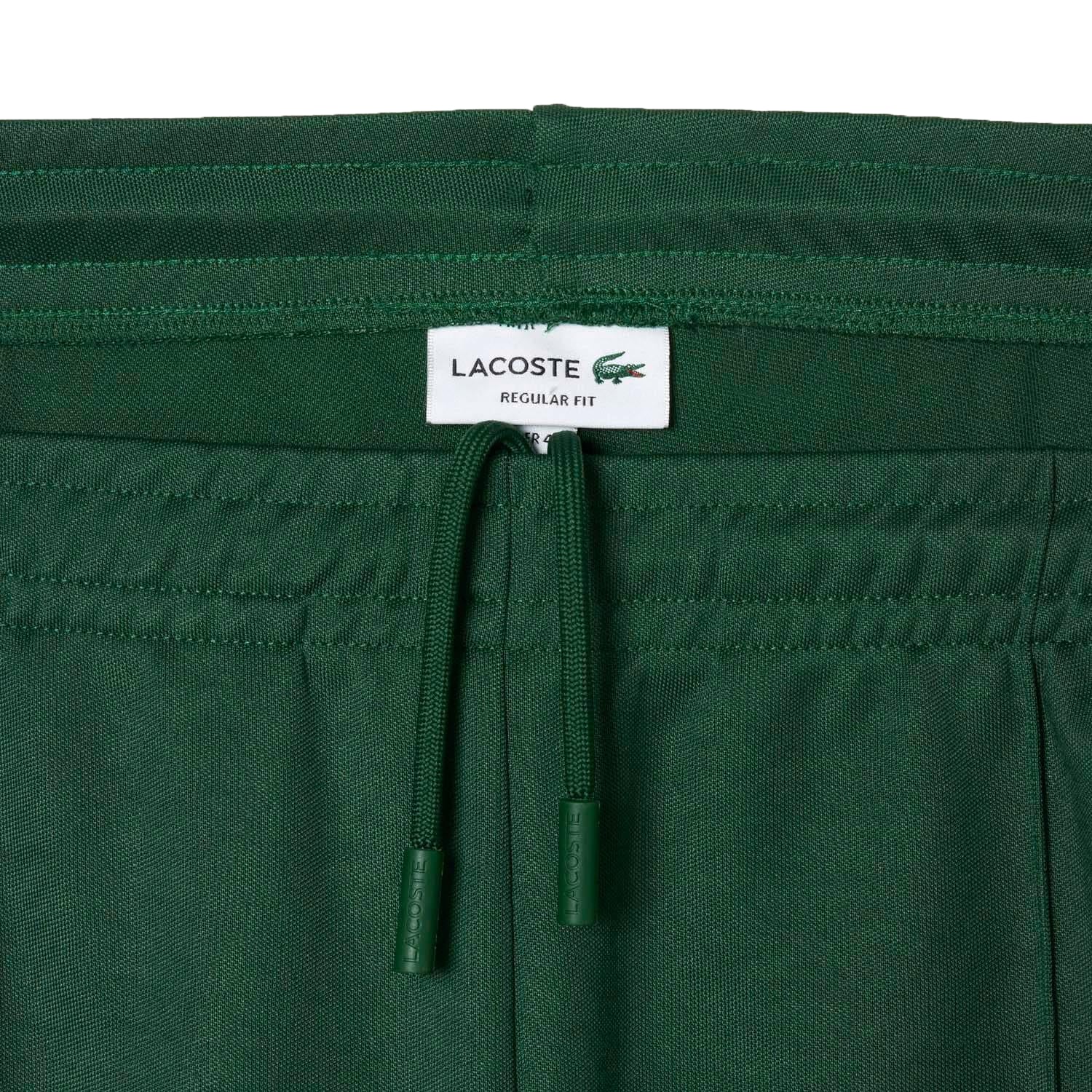 Green - Pack Shot - Lacoste Mens Paris Pique Jogging Bottoms