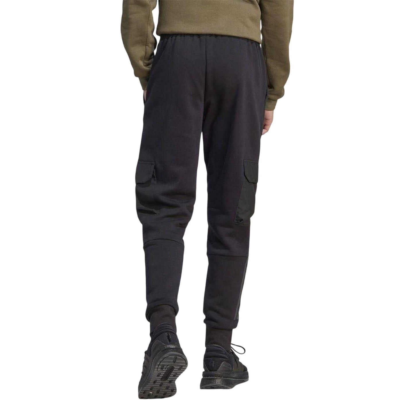 Black - Back - Adidas Mens Utility Jogging Bottoms