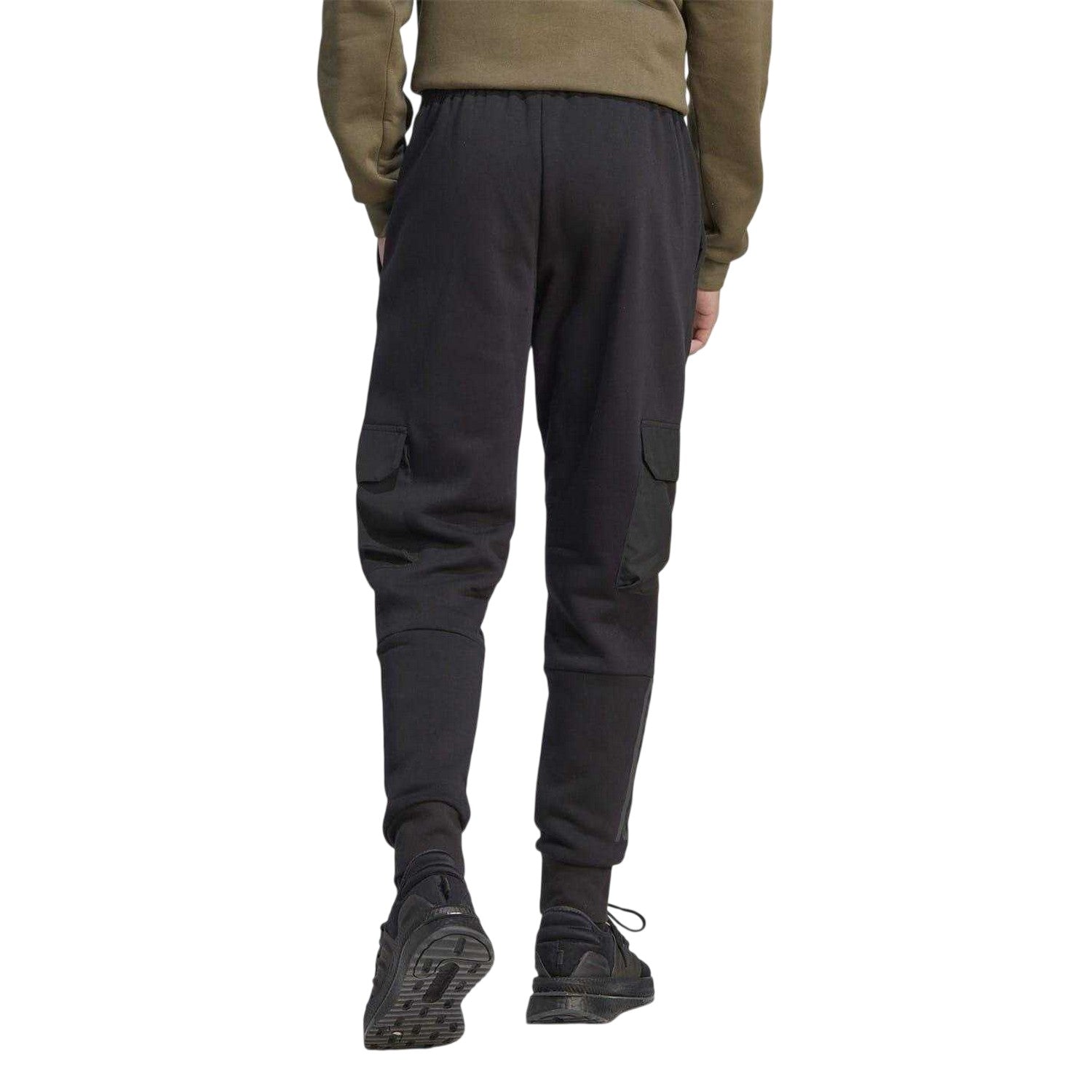 Black - Back - Adidas Mens Utility Jogging Bottoms