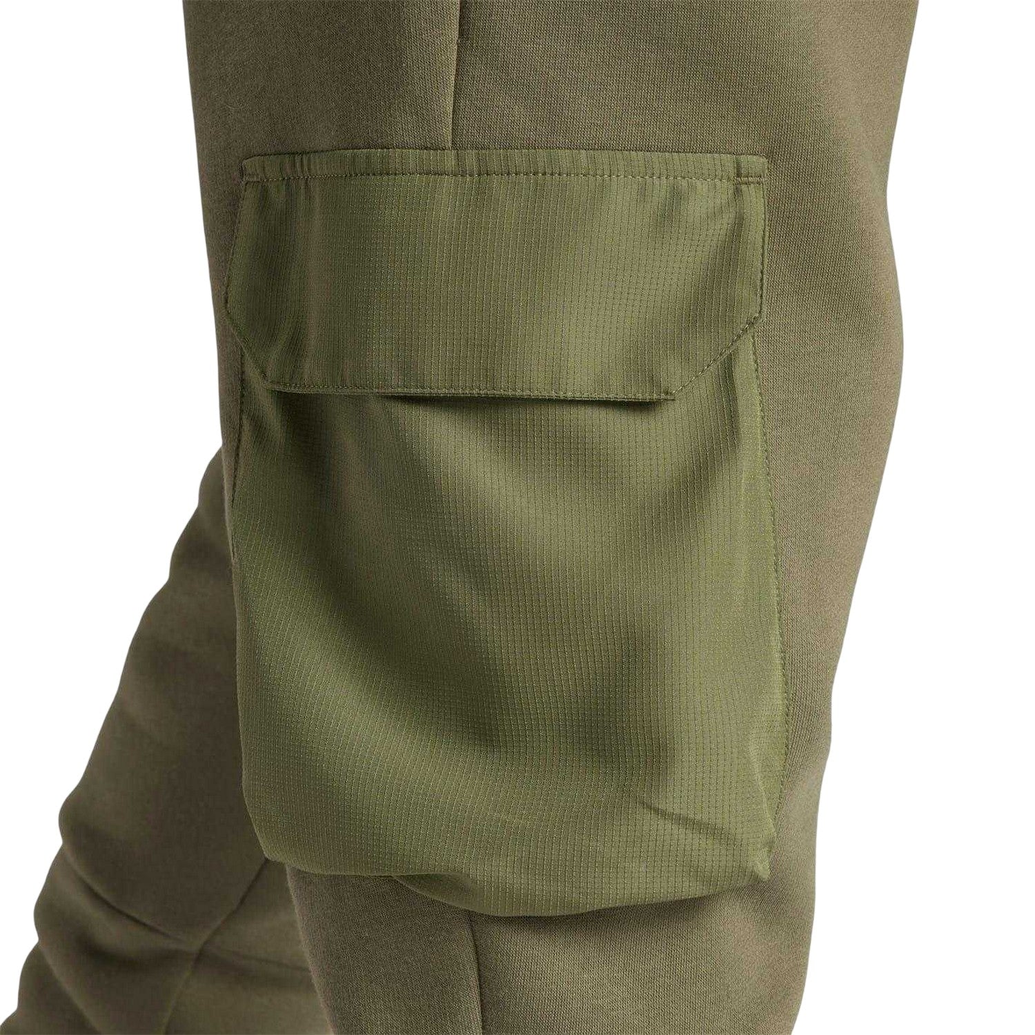 Khaki - Side - Adidas Mens Utility Jogging Bottoms