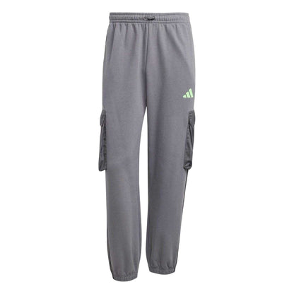 Carbon - Front - Adidas Mens Utility Jogging Bottoms