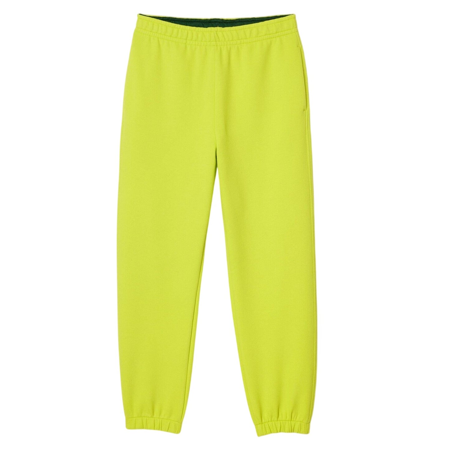Green - Front - Lacoste Womens-Ladies Pique Jogging Bottoms