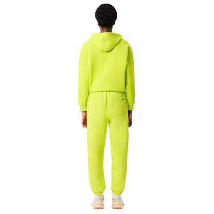 Green - Back - Lacoste Womens-Ladies Pique Jogging Bottoms