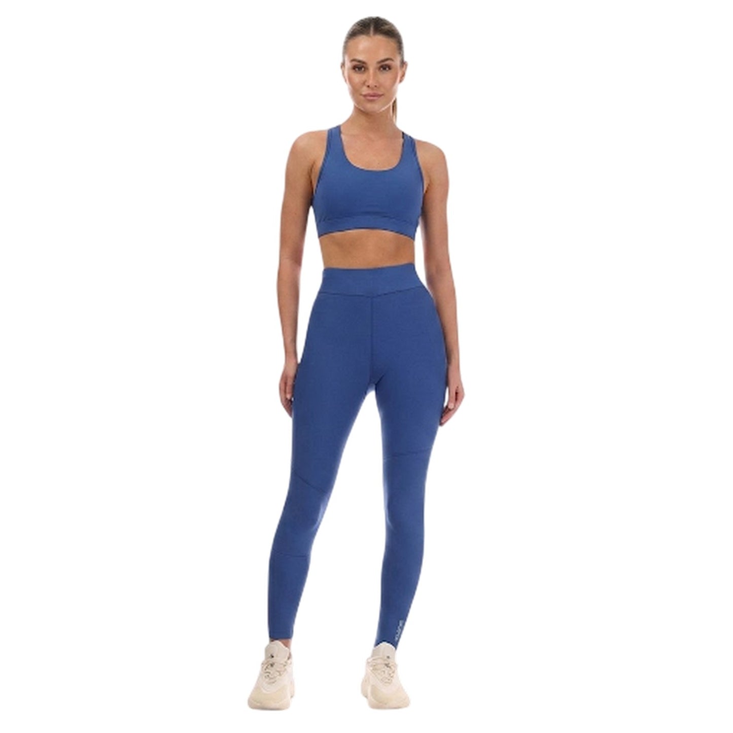 Blue - Lifestyle - Skins Womens-Ladies Series-3 Elasticated Waist Tights