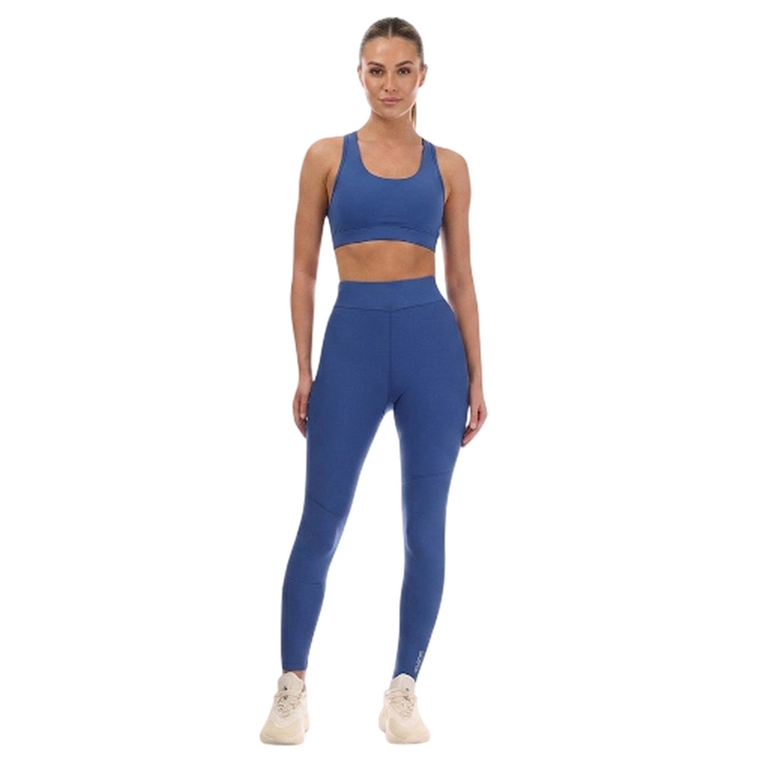Blue - Lifestyle - Skins Womens-Ladies Series-3 Elasticated Waist Tights