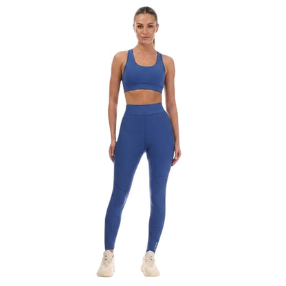 Blue - Lifestyle - Skins Womens-Ladies Series-3 Elasticated Waist Tights