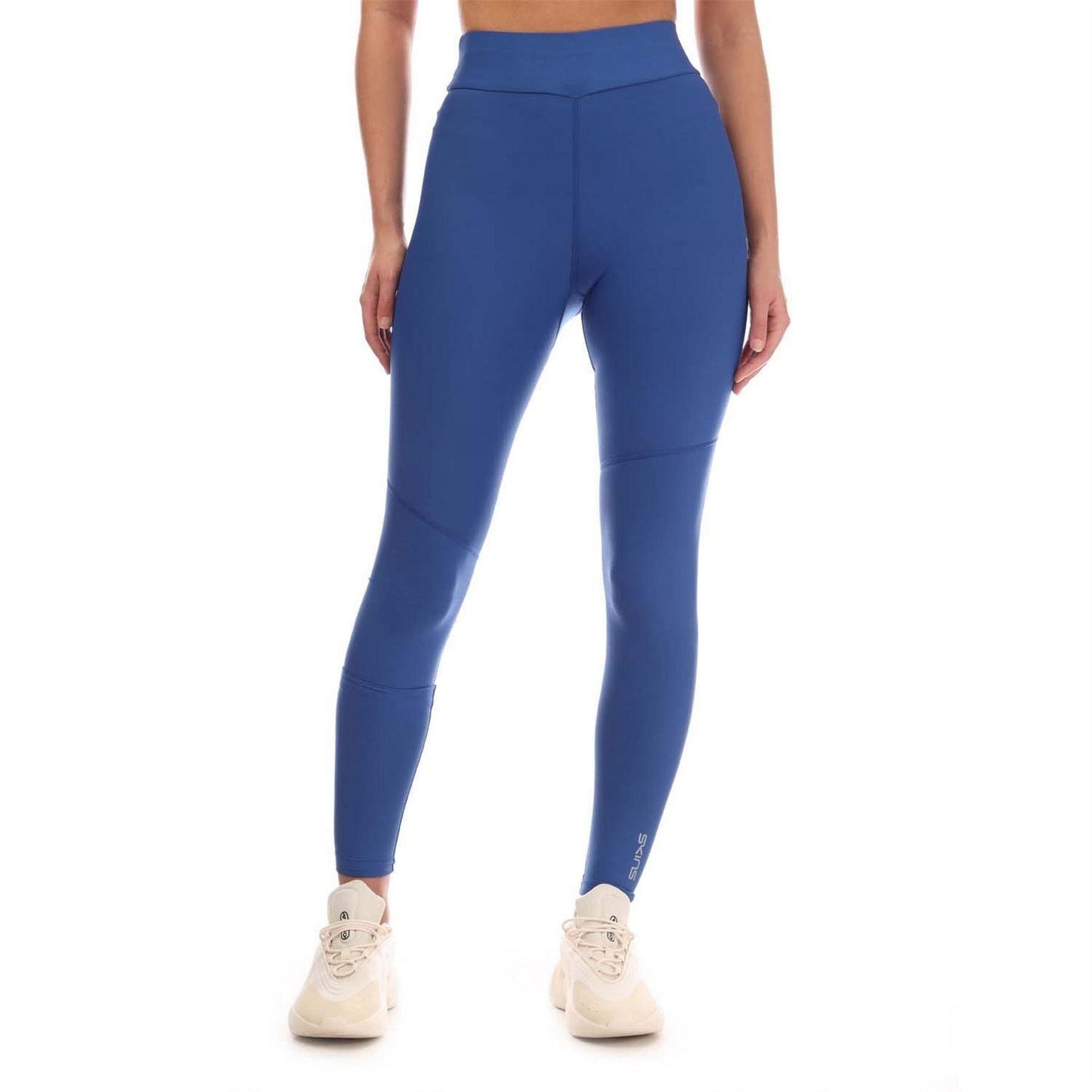 Blue - Front - Skins Womens-Ladies Series-3 Elasticated Waist Tights